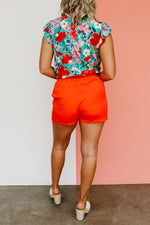 The Alana Double Button Shorts