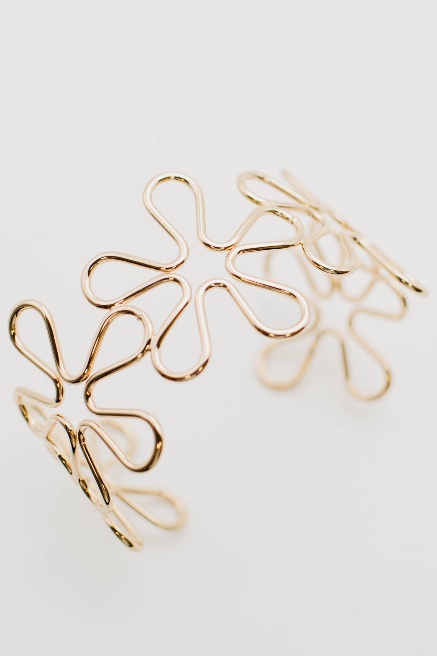 The Bennie Flower Cuff Bracelet