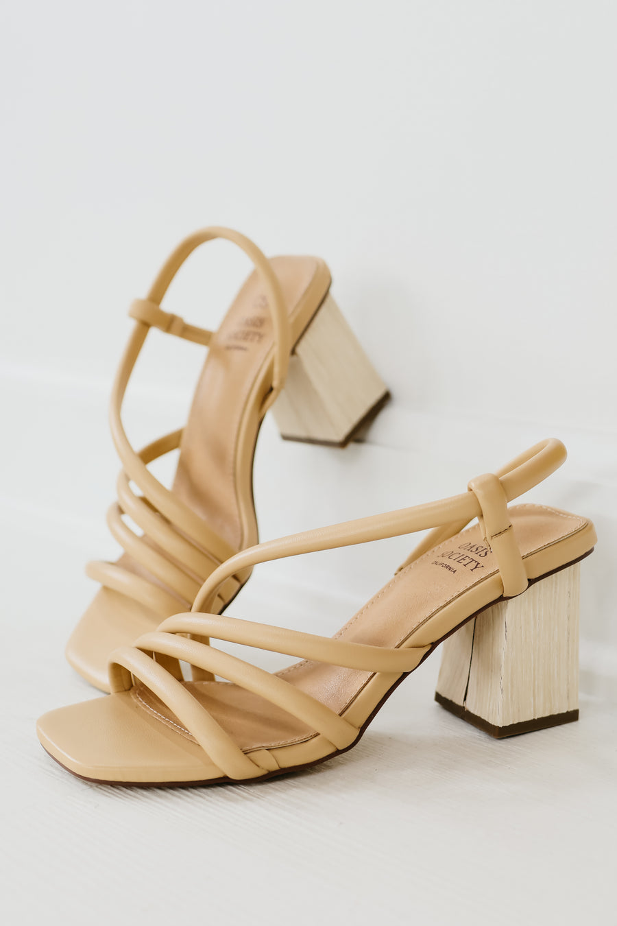 The Ashley Ankle Strap Heel - FINAL SALE