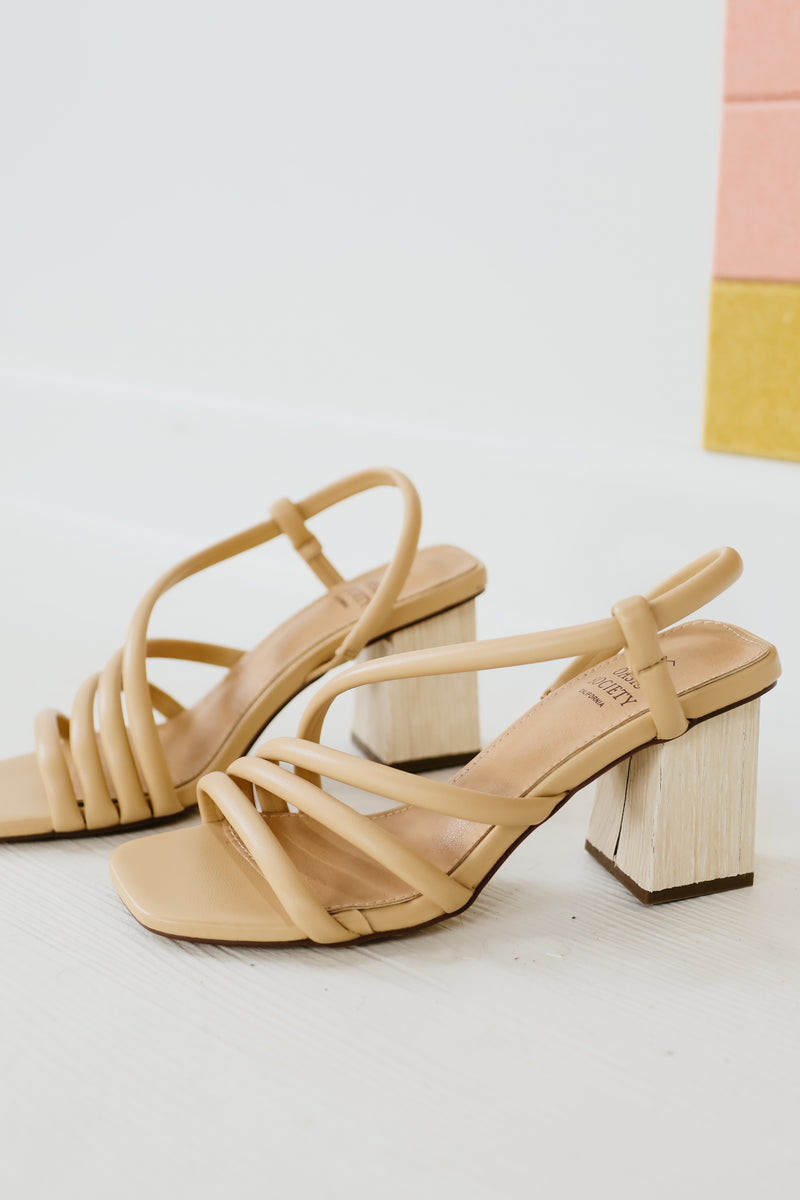 The Ashley Ankle Strap Heel - FINAL SALE