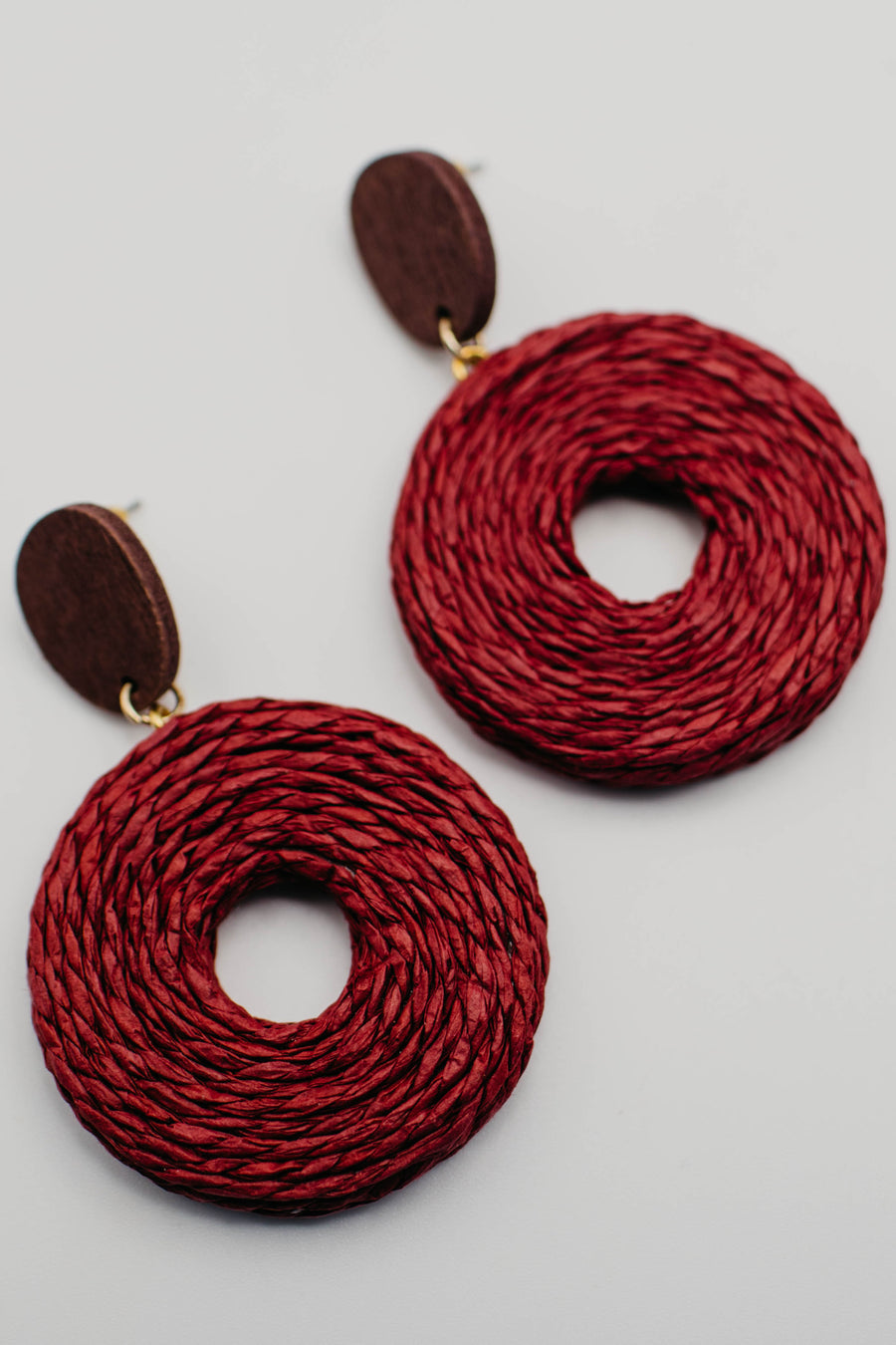 The Kraner Raffia Earring