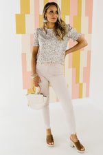 The Mack Floral Cinched Sleeve Blouse - FINAL SALE
