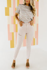 Vervet Denim | The Haylie High Rise Crop Skinny Jean