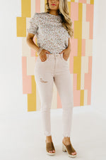 Vervet Denim | The Haylie High Rise Crop Skinny Jean