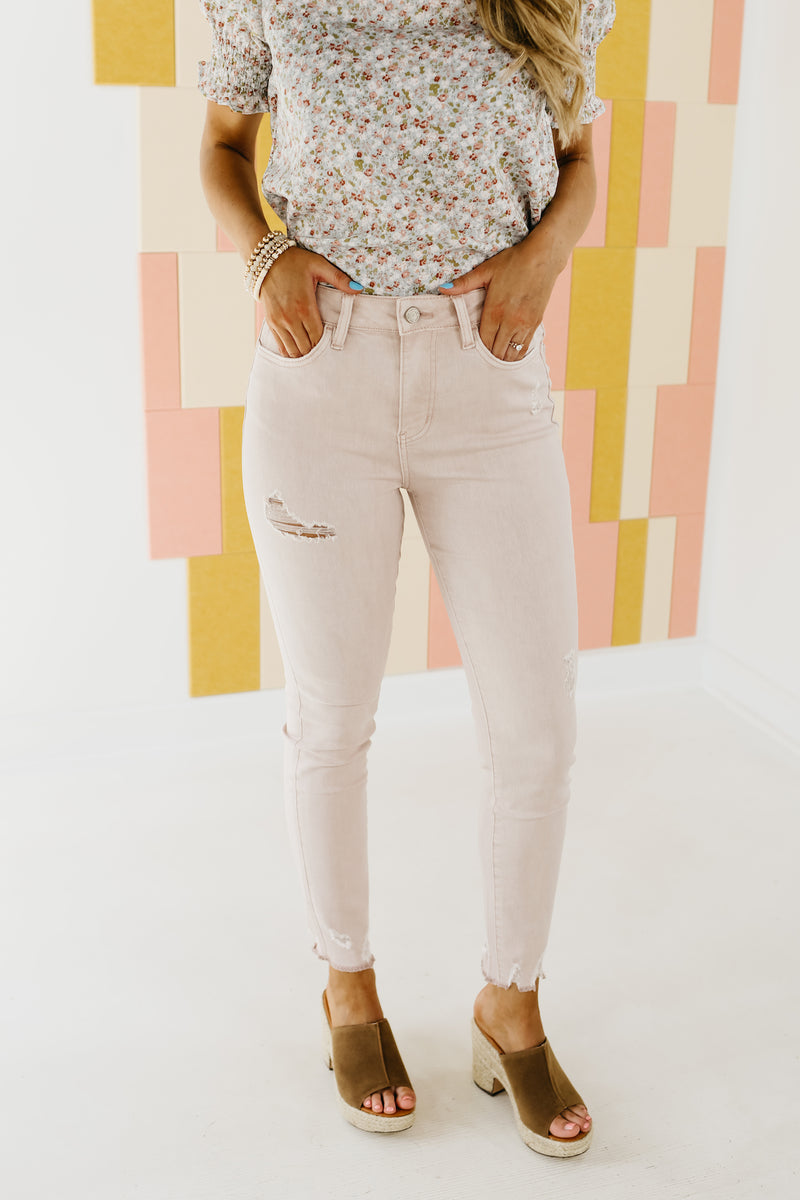 Vervet Denim | The Haylie High Rise Crop Skinny Jean
