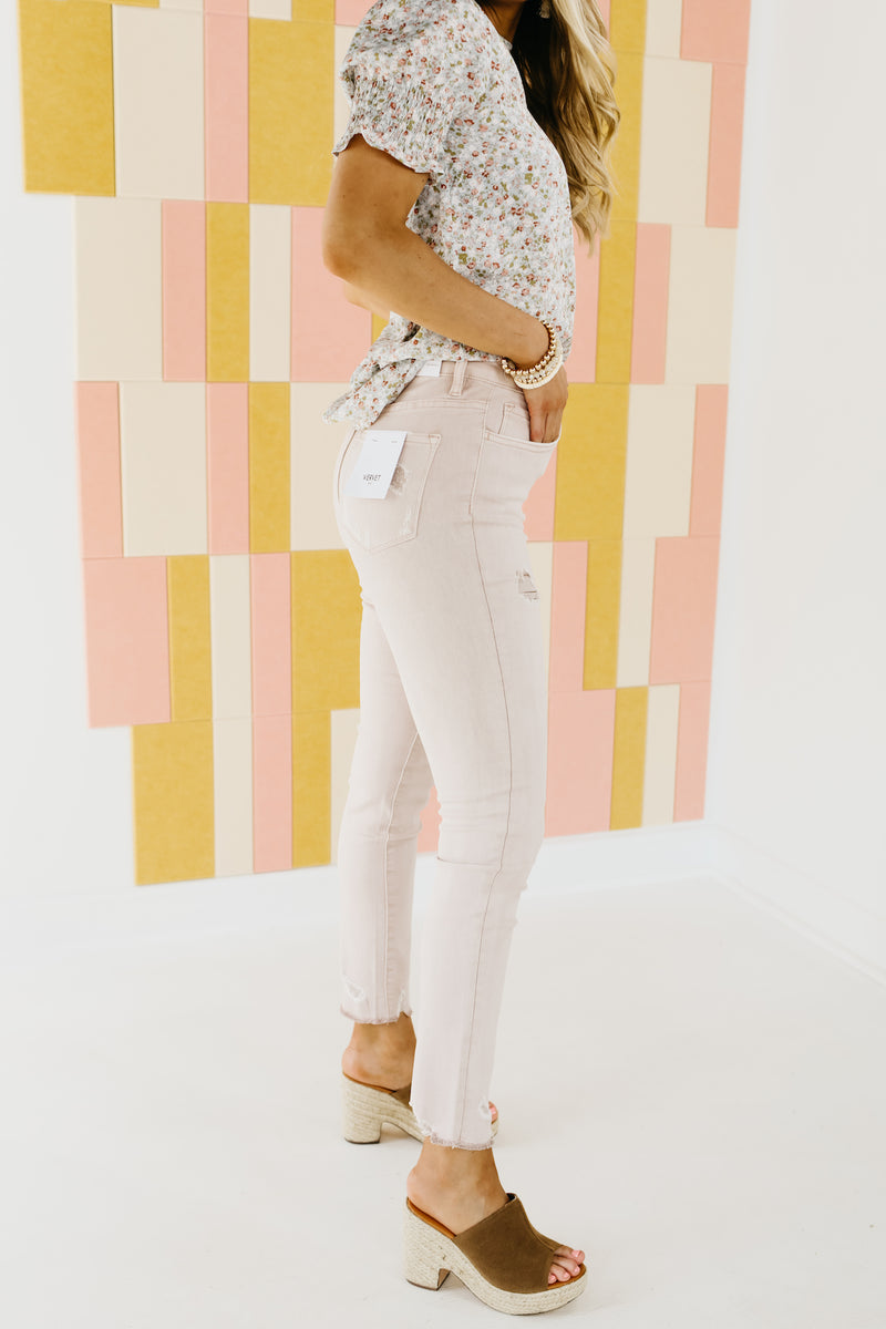 Vervet Denim | The Haylie High Rise Crop Skinny Jean
