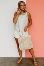 The Jayleen Gingham Tank Top - FINAL SALE