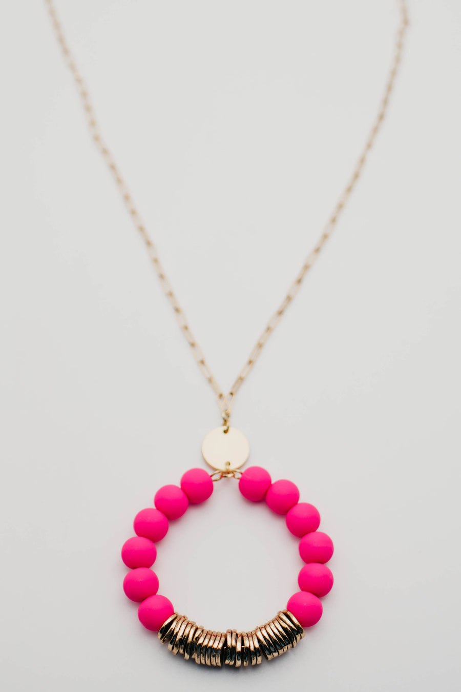 The Pablo Clay Bead Necklace