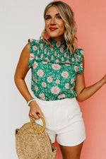 The Sonia Floral Smocked Top - FINAL SALE