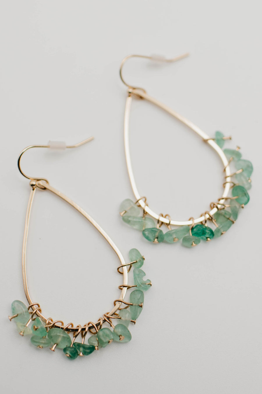 The Joanna Teardrop Stone Earring