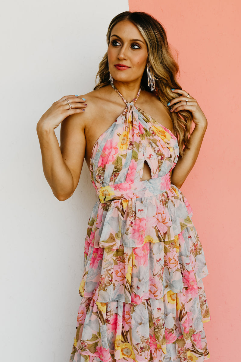 The Madelynn Tiered Floral Maxi Dress - FINAL SALE