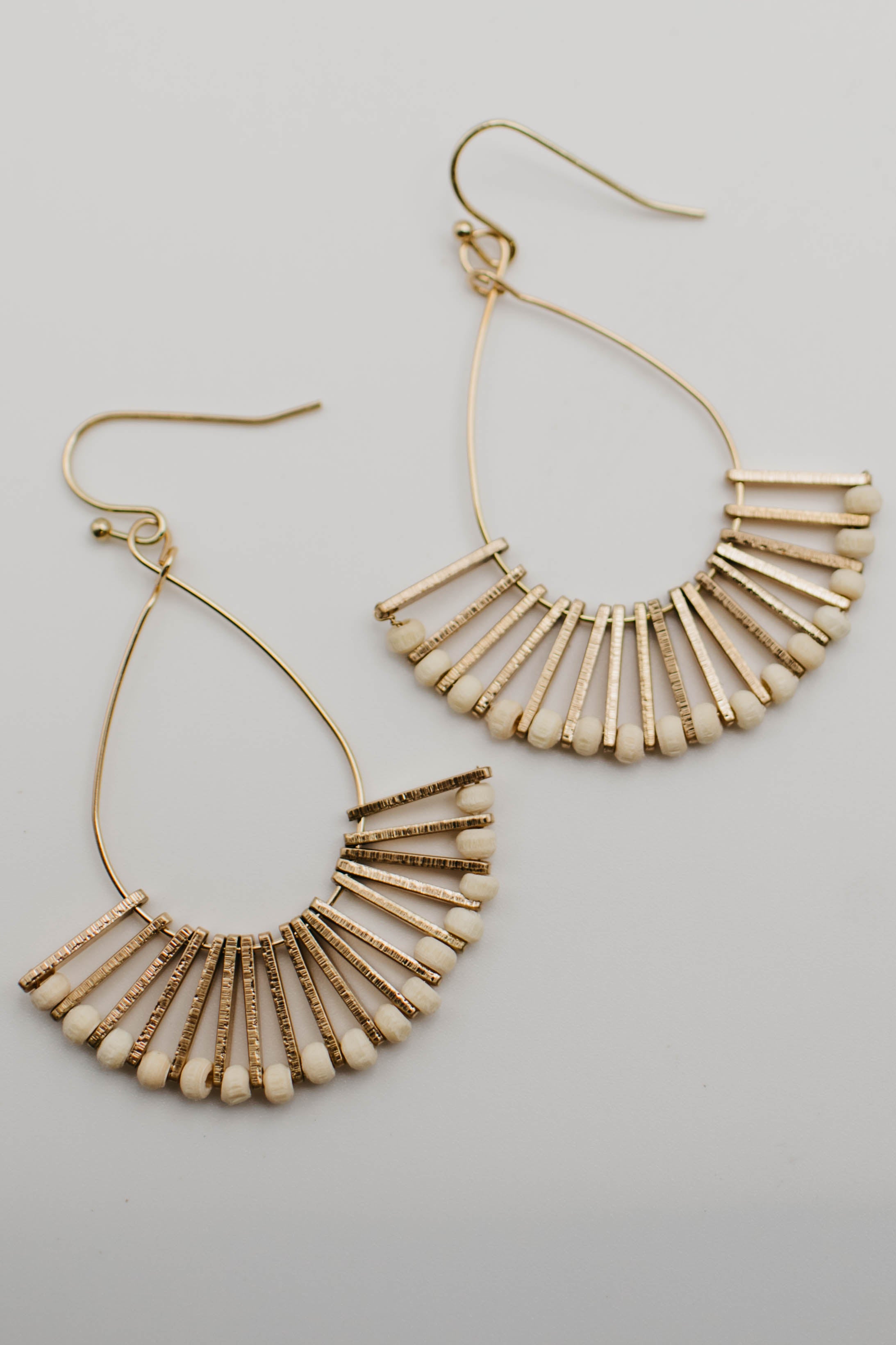 The Trina Teardrop Fan Earring