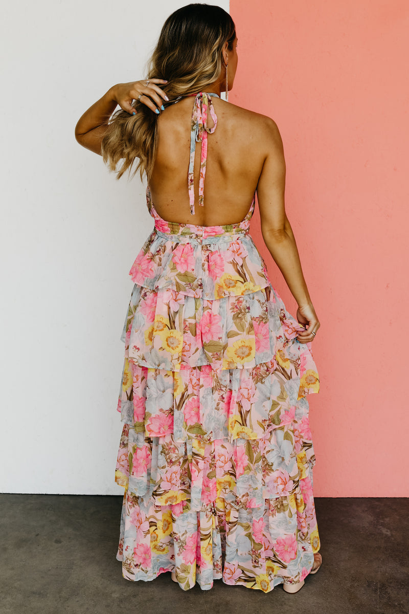The Madelynn Tiered Floral Maxi Dress - FINAL SALE