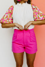 The Raelyn Tailored Shorts - FINAL SALE