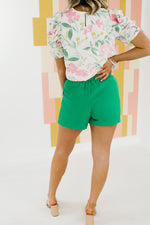 The Alana Double Button Shorts - FINAL SALE