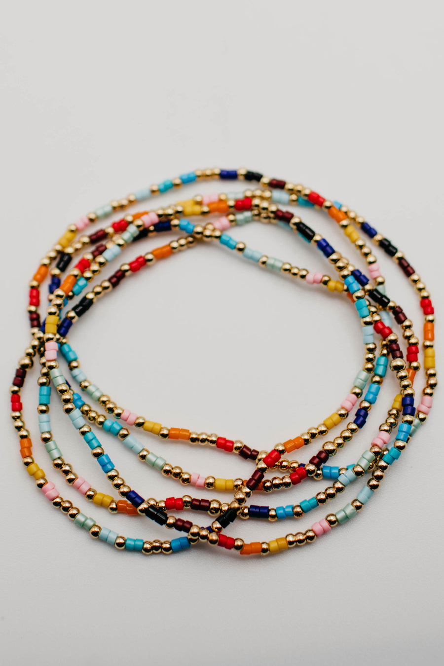 The Nara Seed Bead Bracelet Set