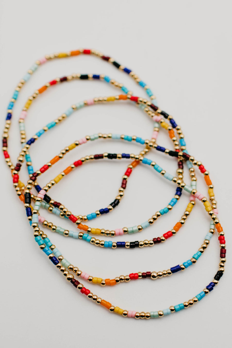 The Nara Seed Bead Bracelet Set