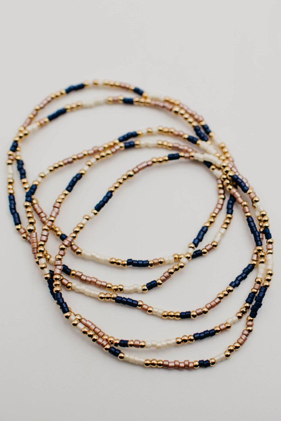 The Nara Seed Bead Bracelet Set