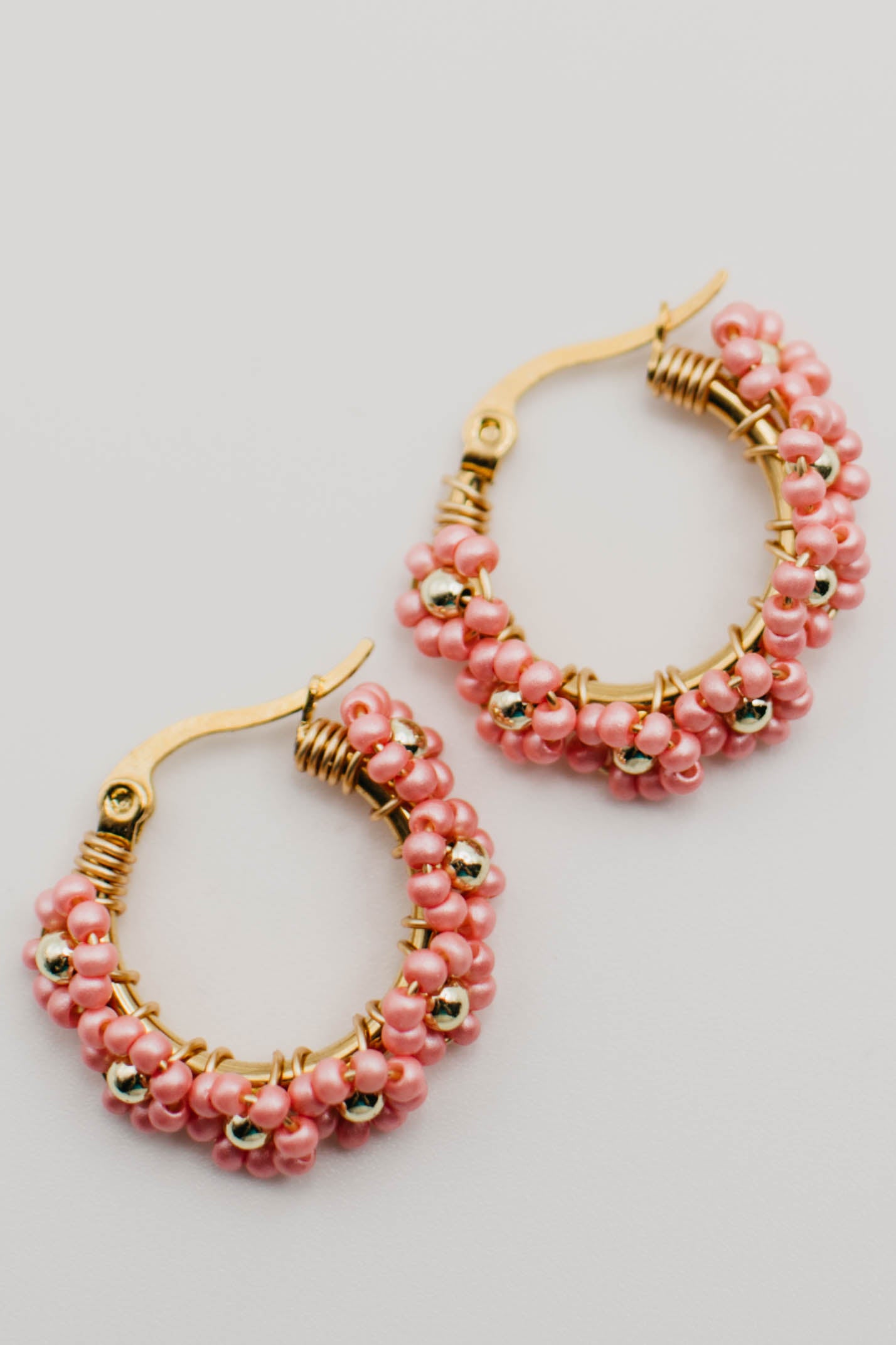 The Galilea Bead Hoop Earring