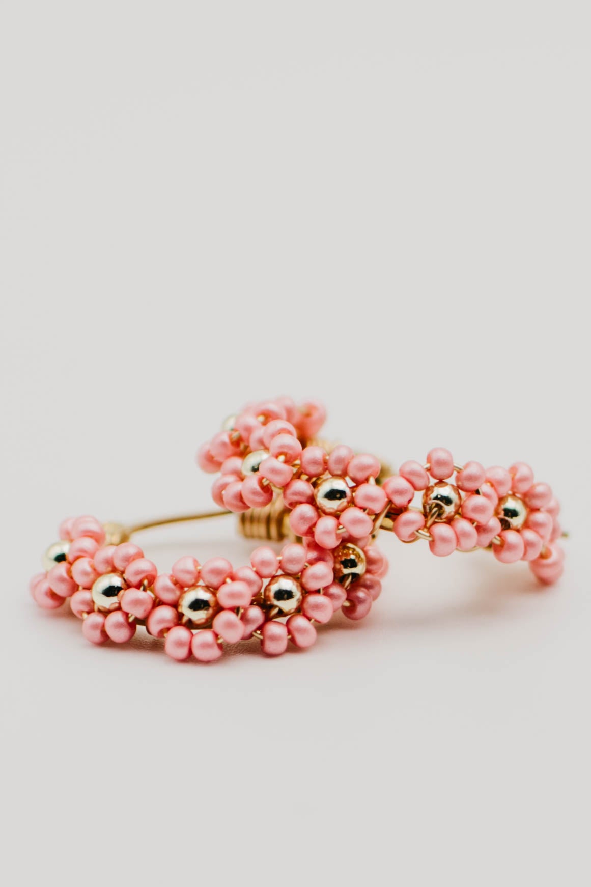 The Galilea Bead Hoop Earring