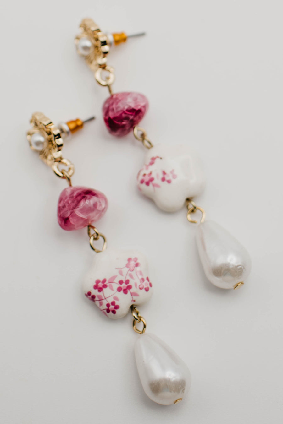 The Kyleigh Floral Drop Earring