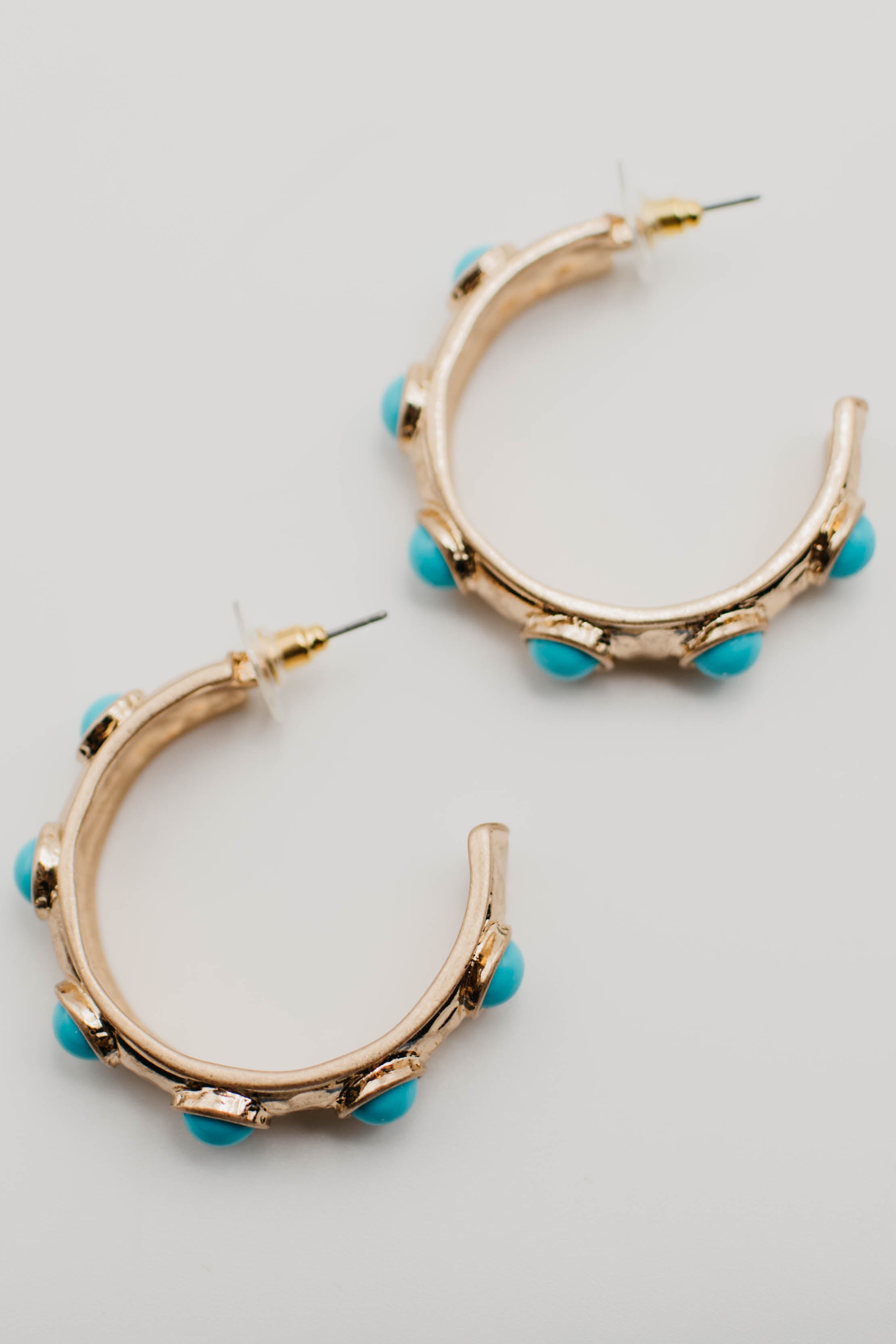 The Harlee Stud Hoop Earring