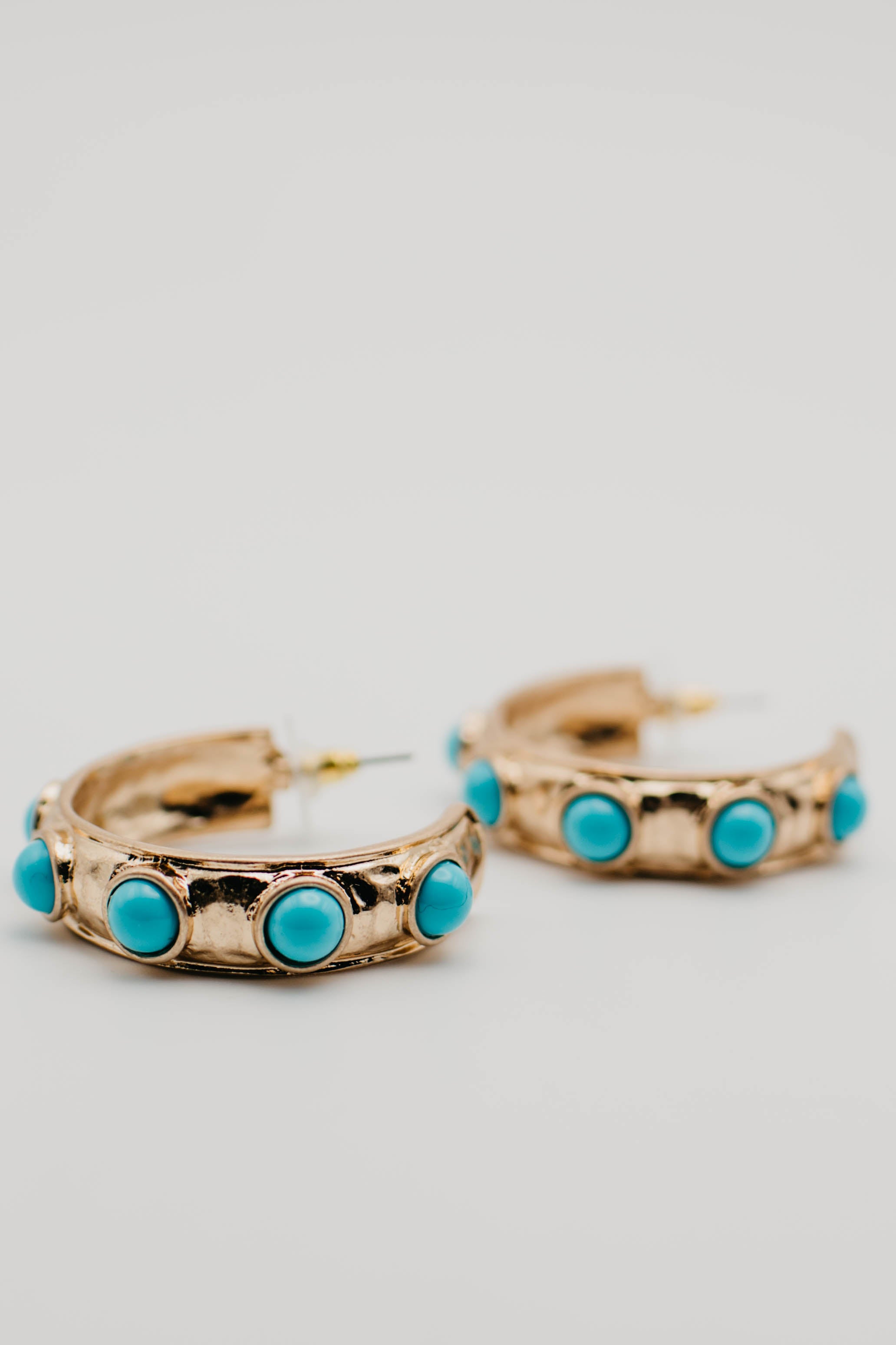 The Harlee Stud Hoop Earring