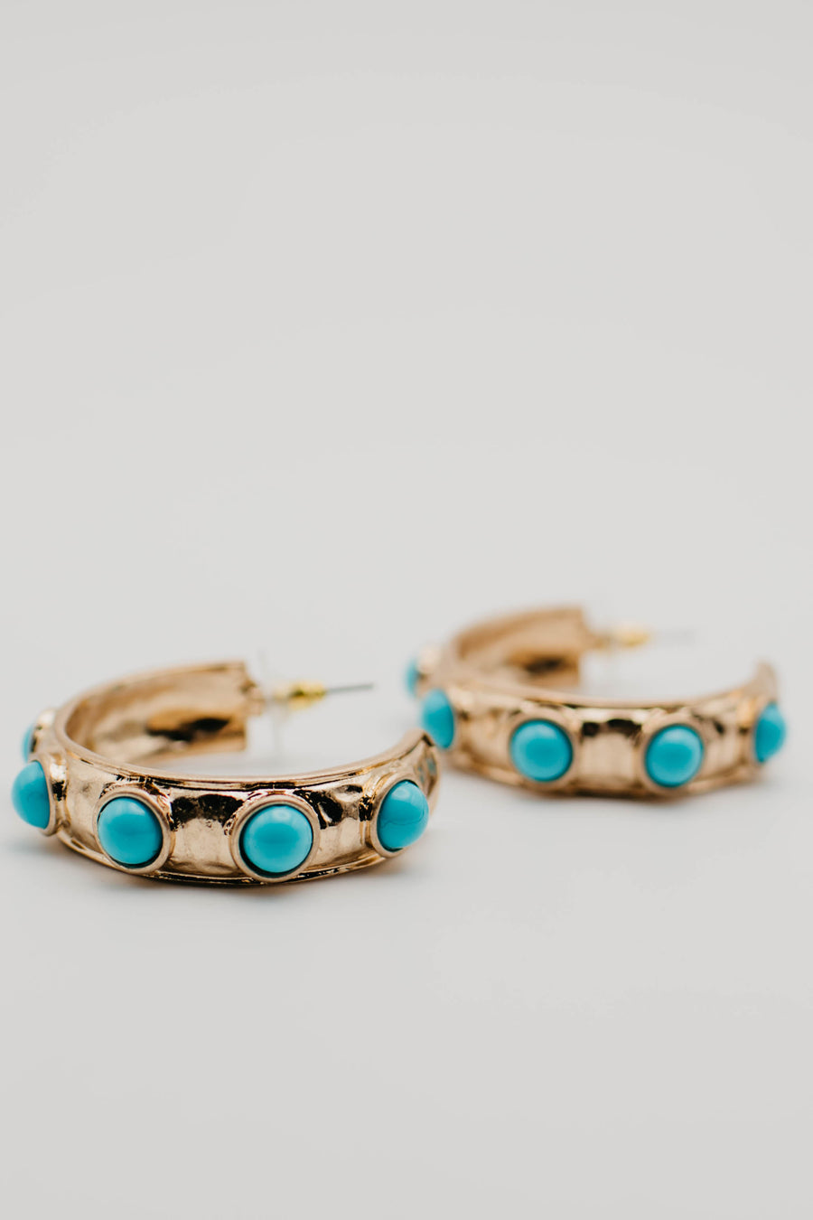 The Harlee Stud Hoop Earring