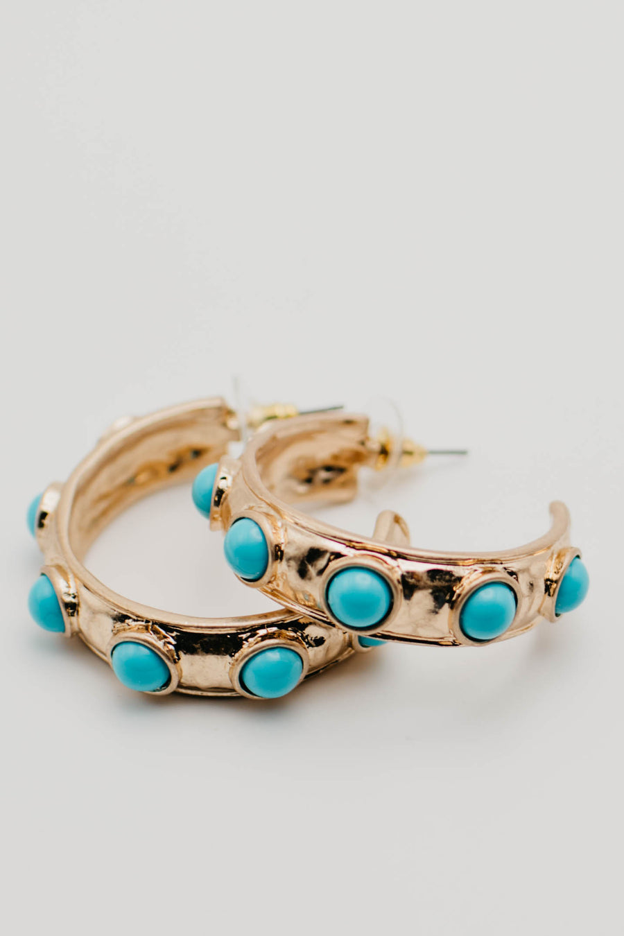 The Harlee Stud Hoop Earring