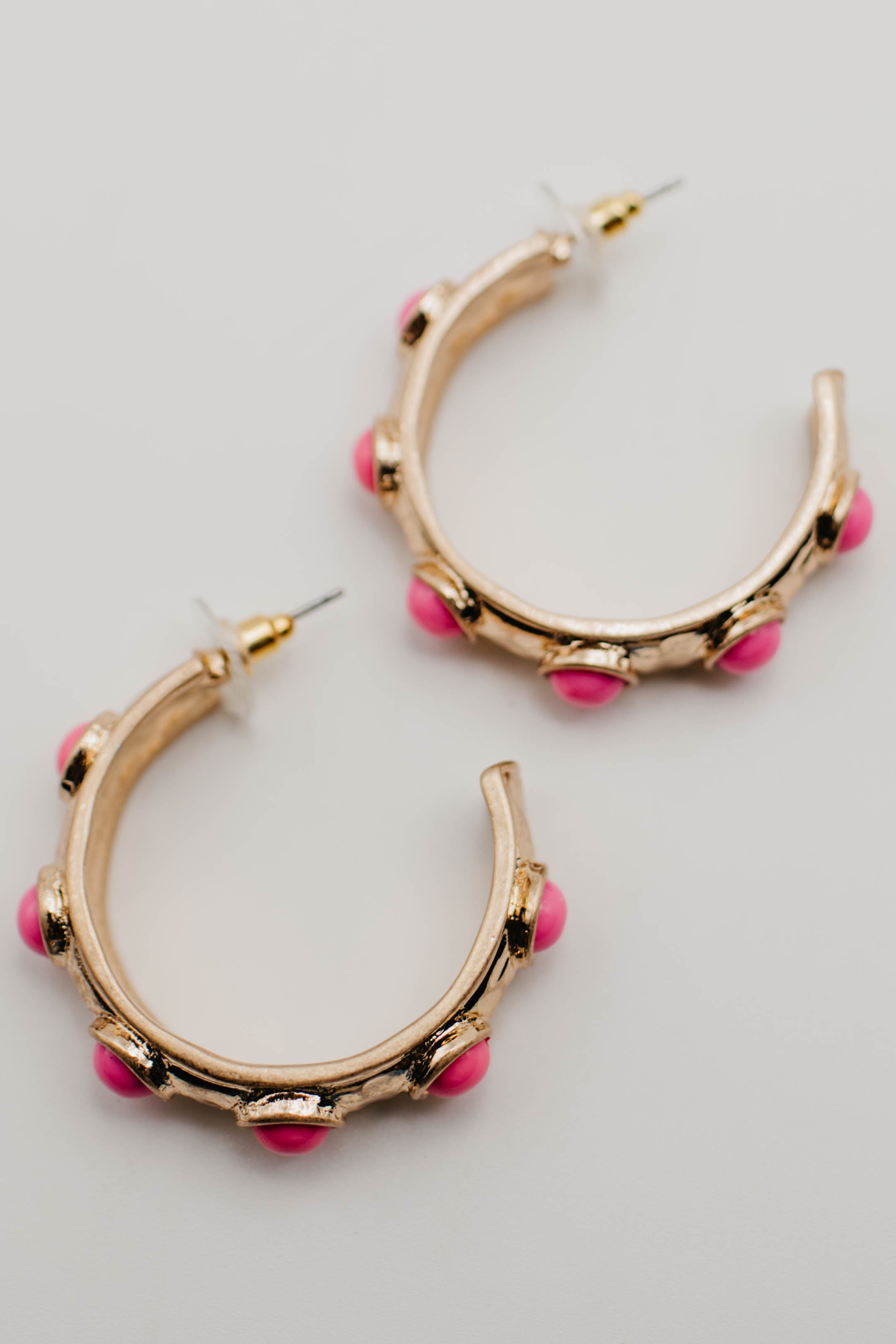 The Harlee Stud Hoop Earring