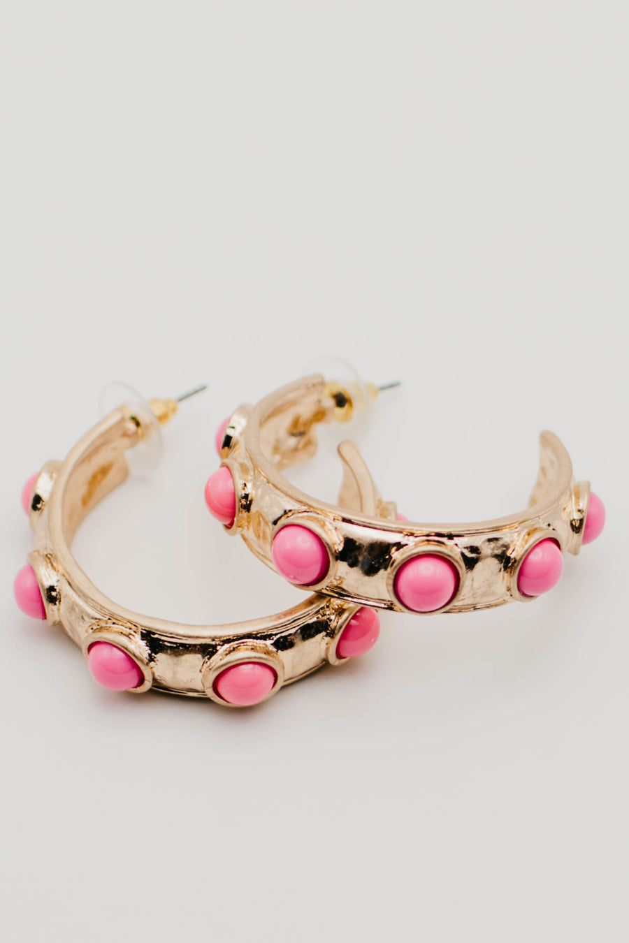 The Harlee Stud Hoop Earring