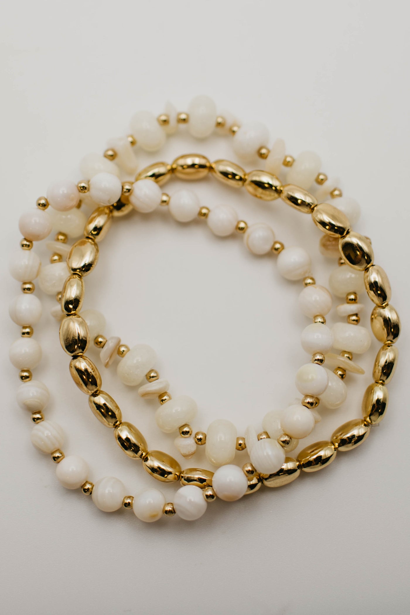 The Naomi Beaded Stretch Bracelet Set