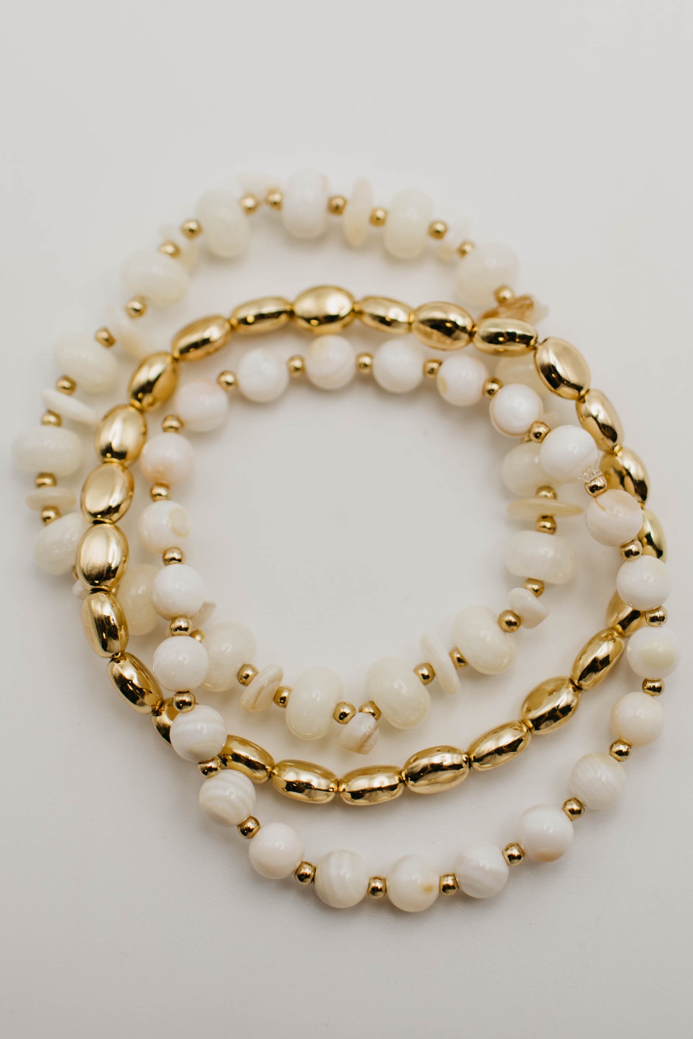 The Naomi Beaded Stretch Bracelet Set