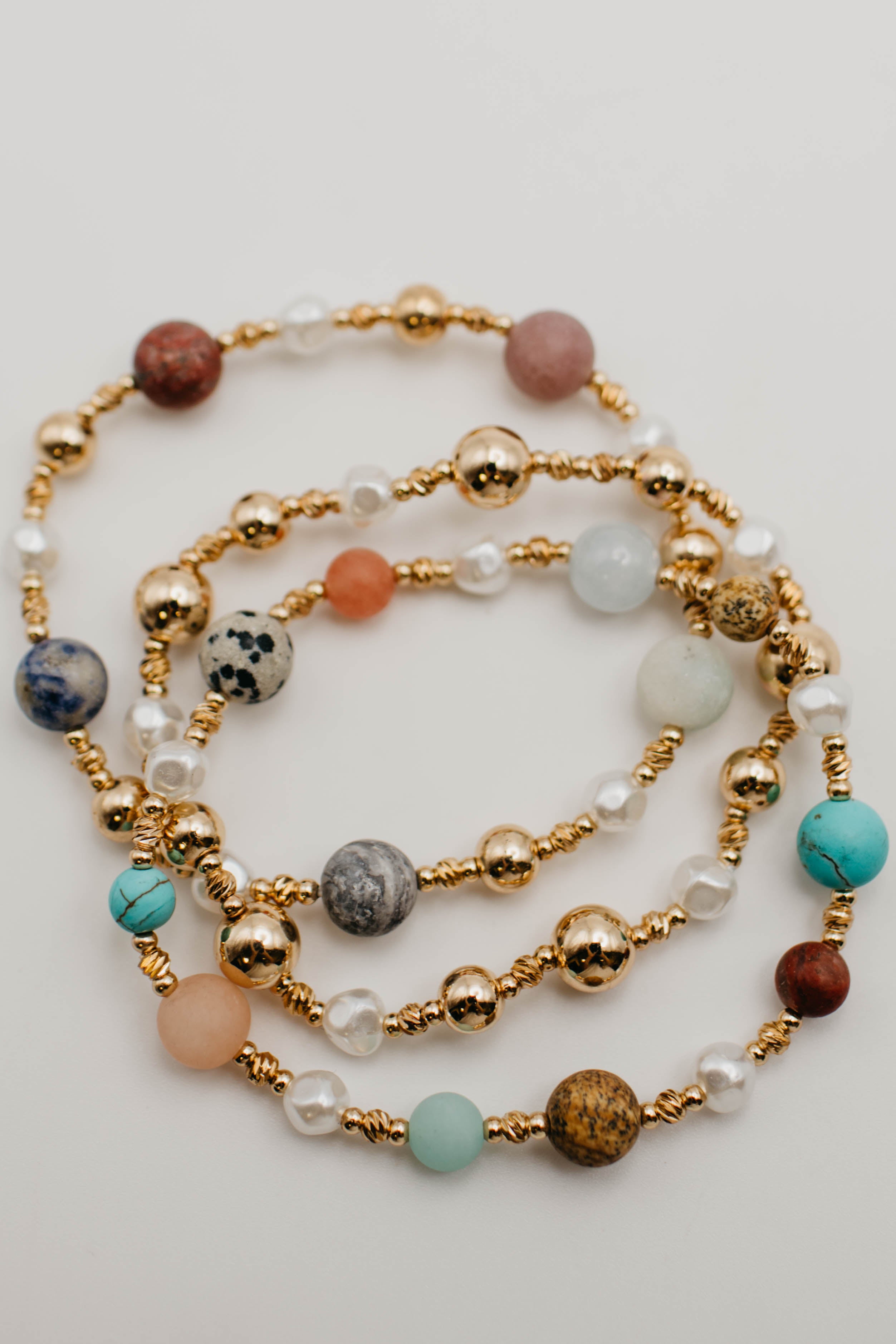 The Elvey Stretch Bracelet Set