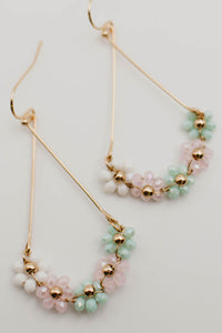 The Renley Floral Teardrop Earring