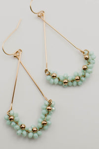 The Renley Floral Teardrop Earring