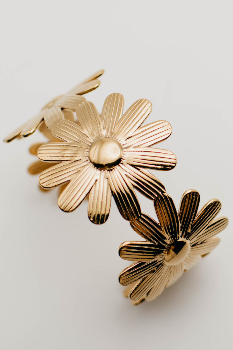The Nalani Floral Cuff Bracelet