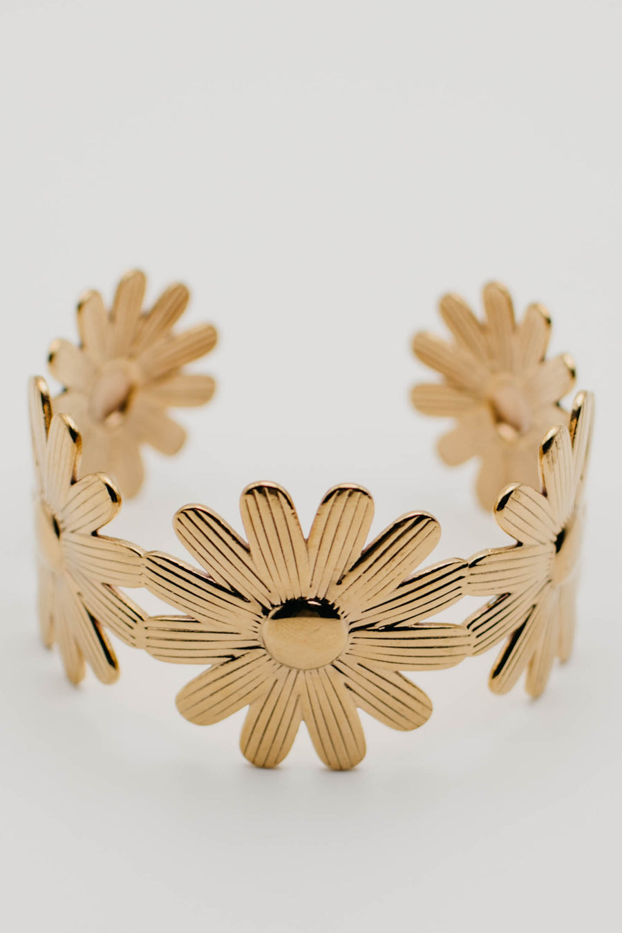 The Nalani Floral Cuff Bracelet