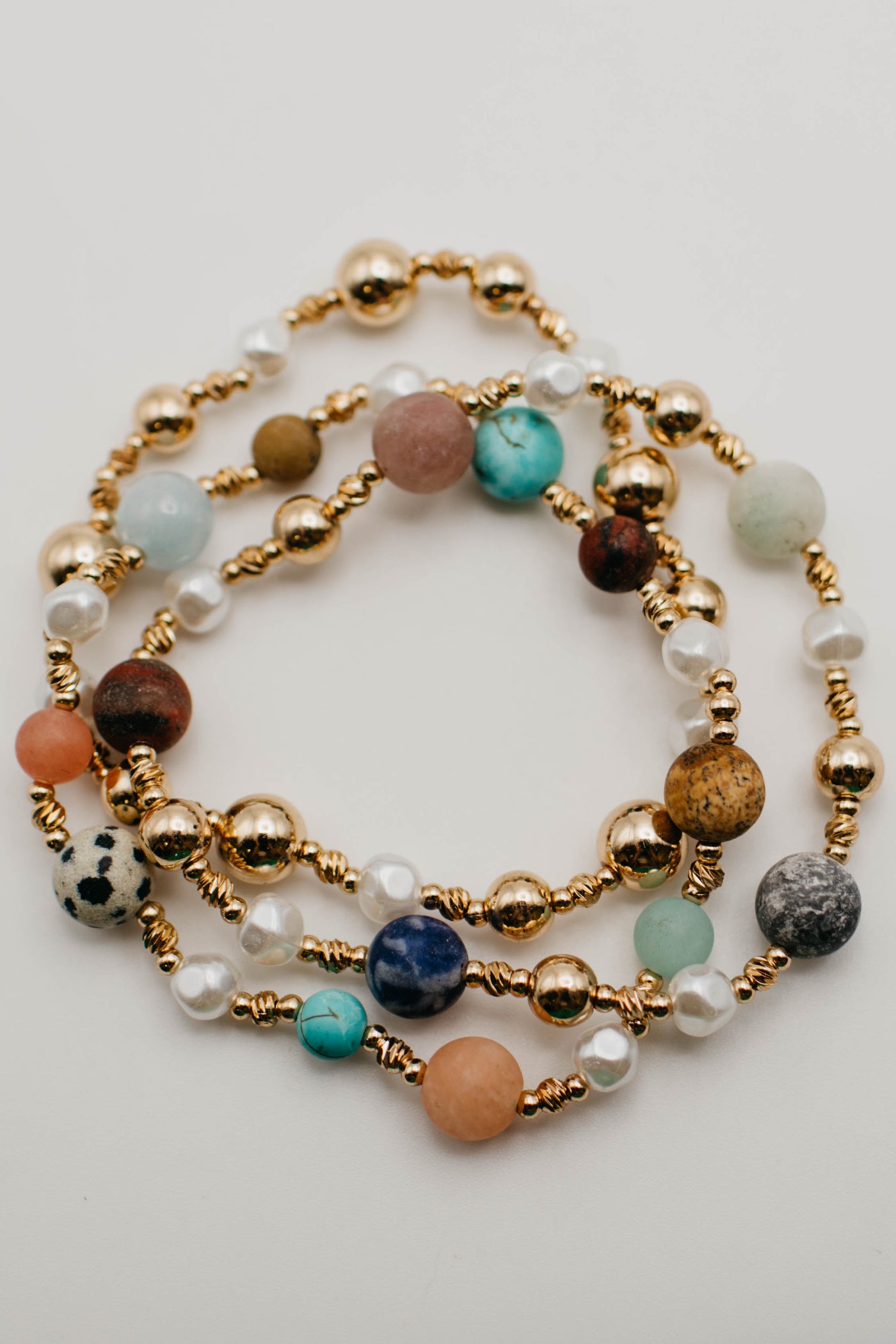 The Elvey Stretch Bracelet Set
