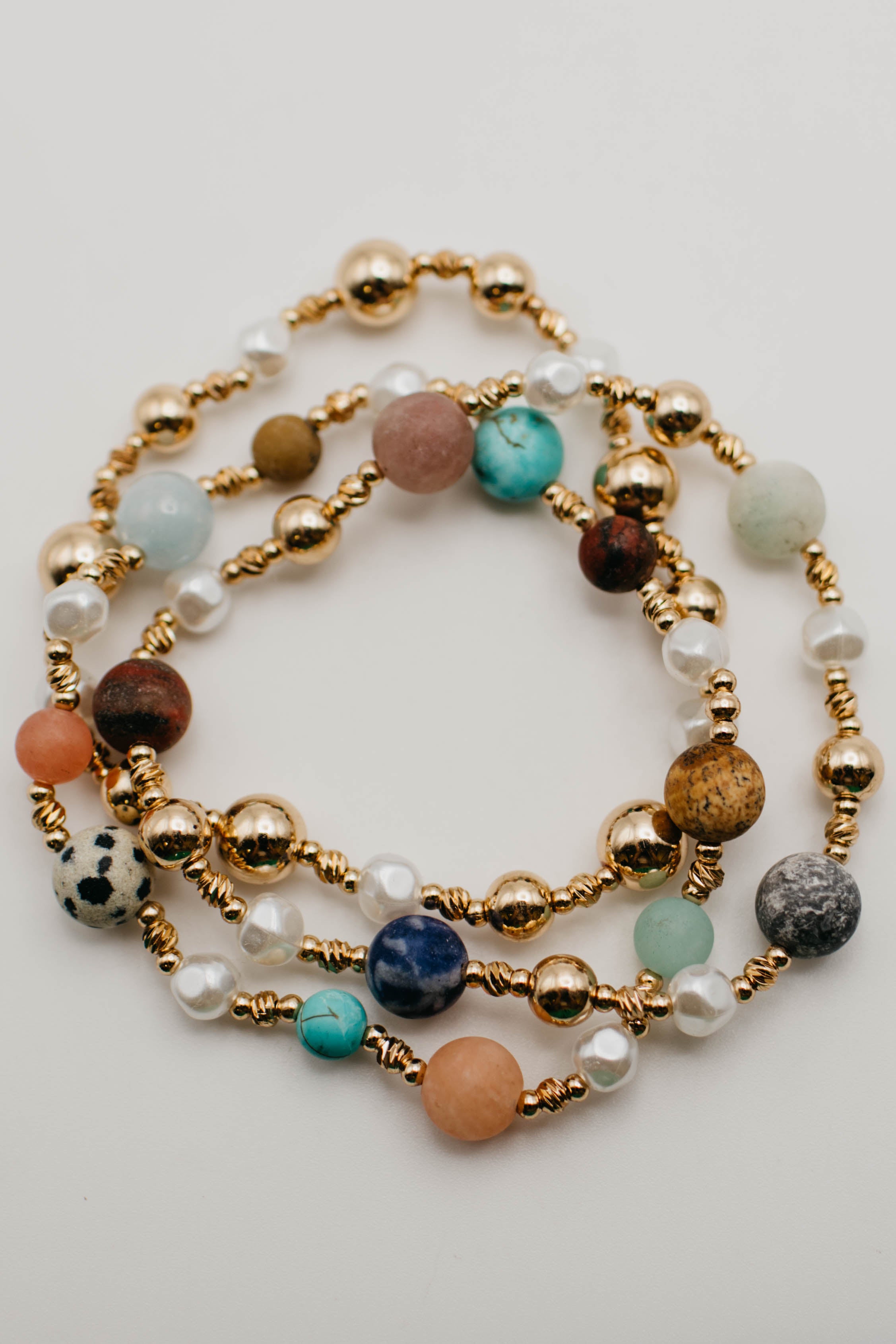 The Elvey Stretch Bracelet Set