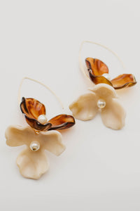 The Claude Oversized Floral Earring