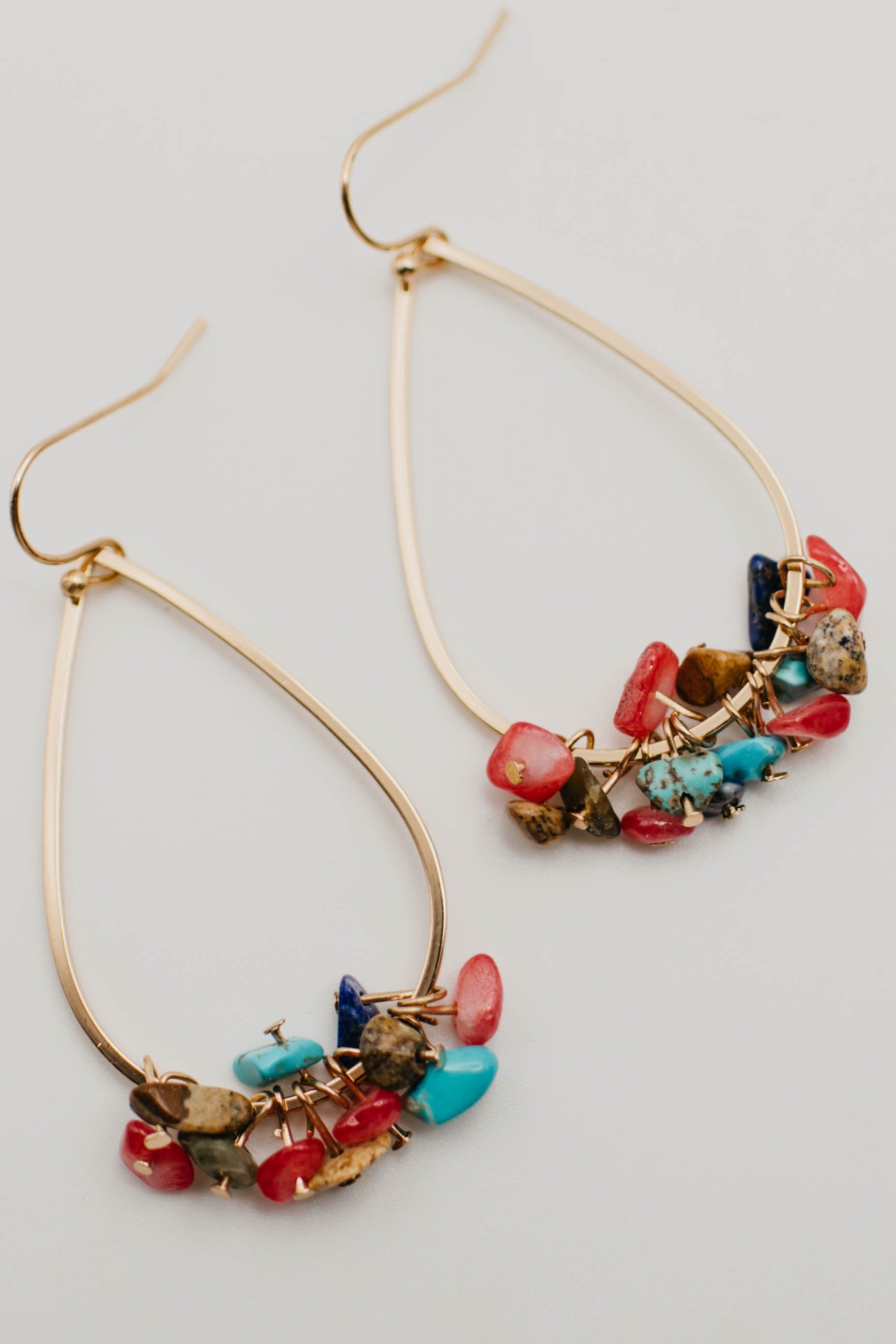 The Joanna Teardrop Stone Earring