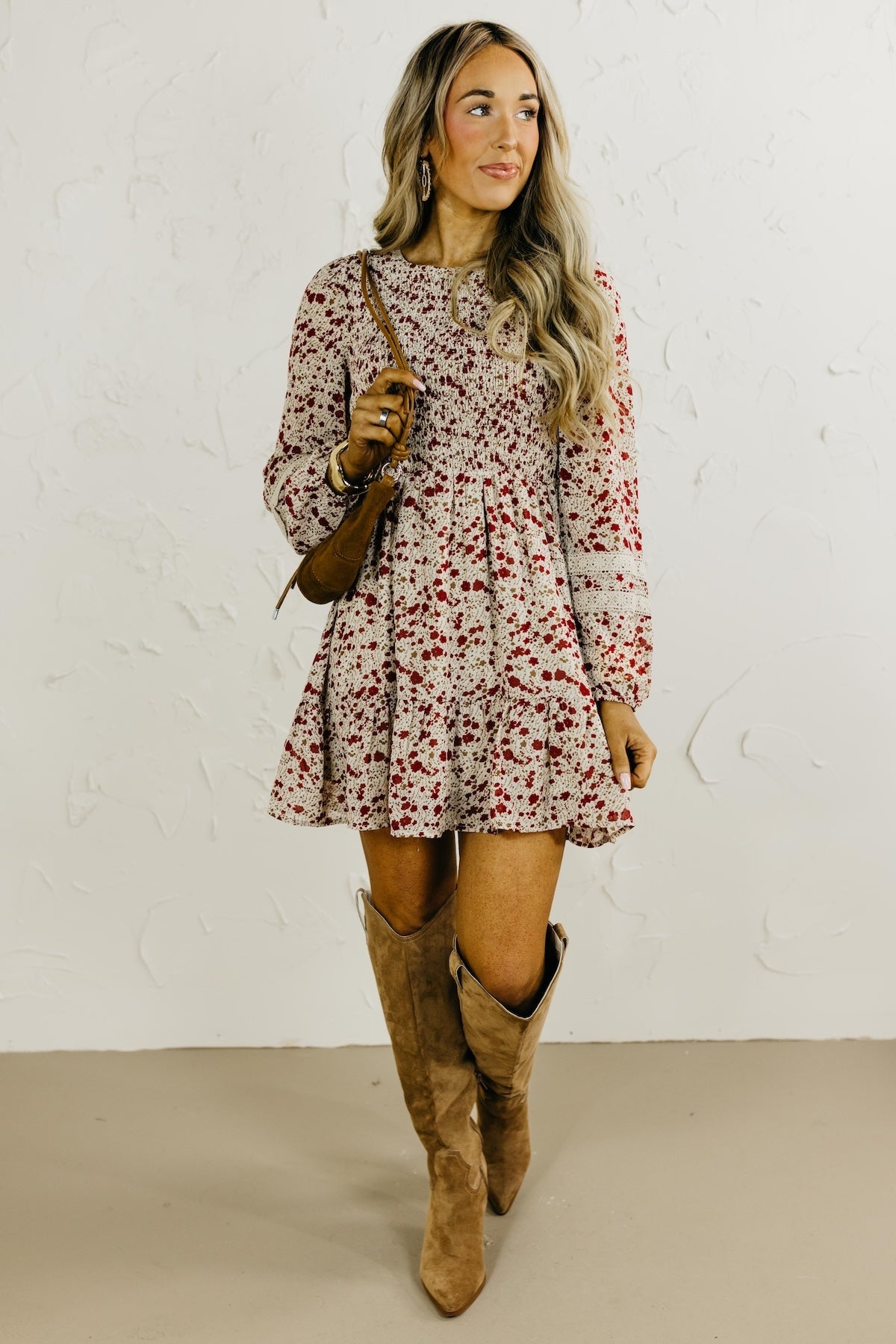 The Jonah Smocked Mini Dress