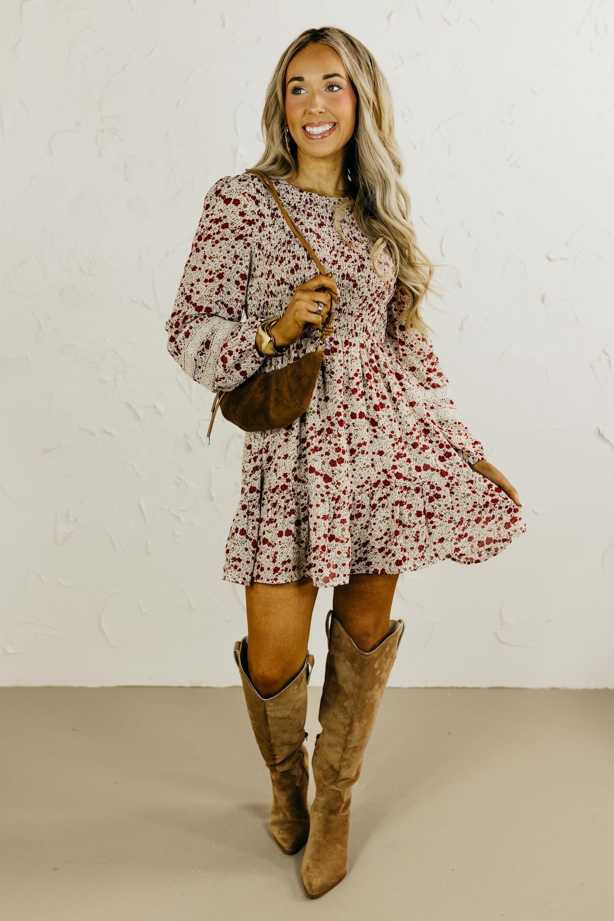 The Jonah Smocked Mini Dress