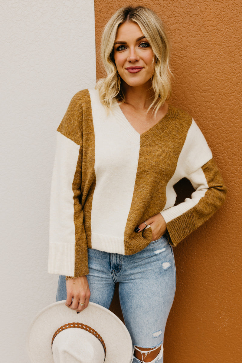 The Gloria Striped Jacquard Sweater