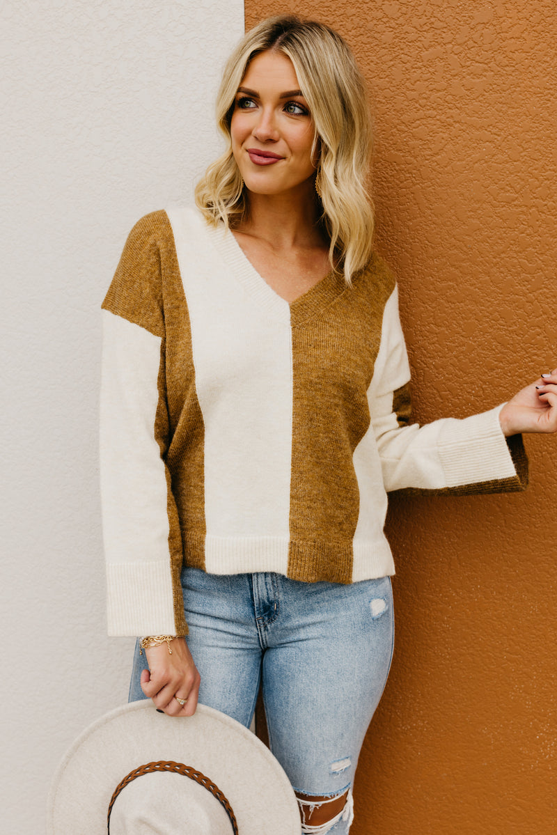 The Gloria Striped Jacquard Sweater