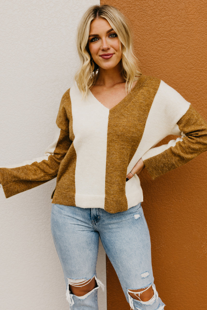 The Gloria Striped Jacquard Sweater