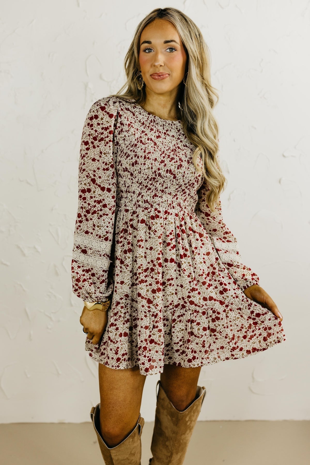 The Jonah Smocked Mini Dress