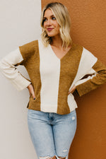 The Gloria Striped Jacquard Sweater