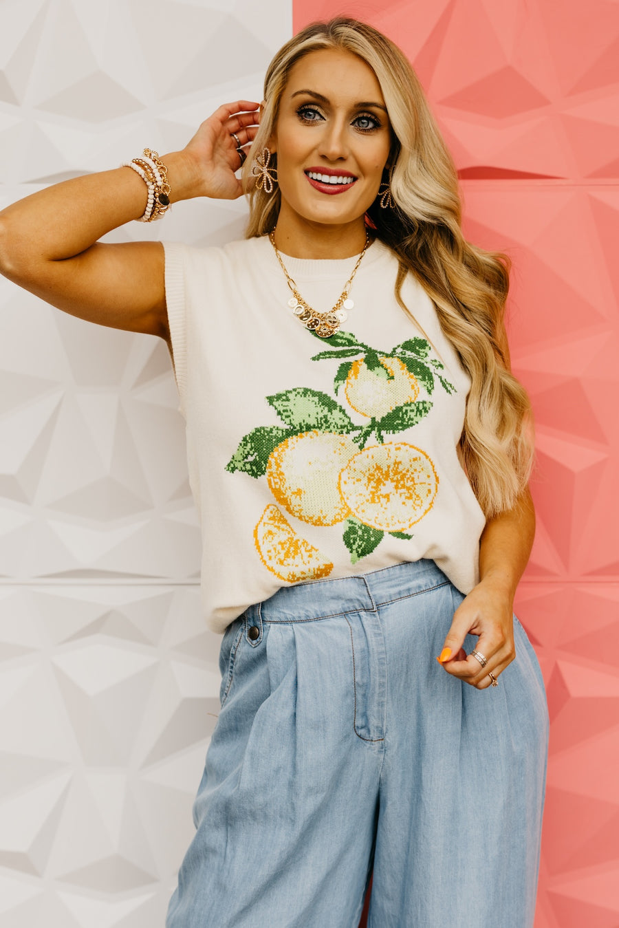 The Myles Lemon Sweater Vest